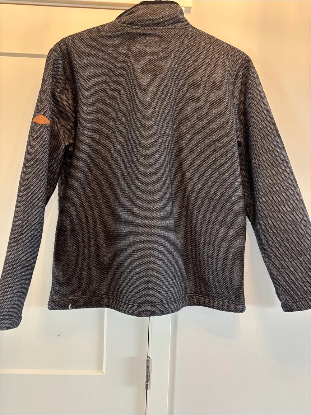 Orvis Men’s Heather Gray Half-Zip Fleece Pullover